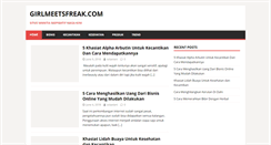 Desktop Screenshot of girlmeetsfreak.com
