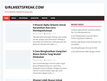 Tablet Screenshot of girlmeetsfreak.com